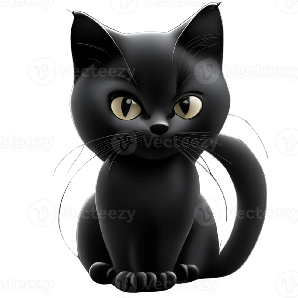 Adorable Halloween Elements AI Generated png