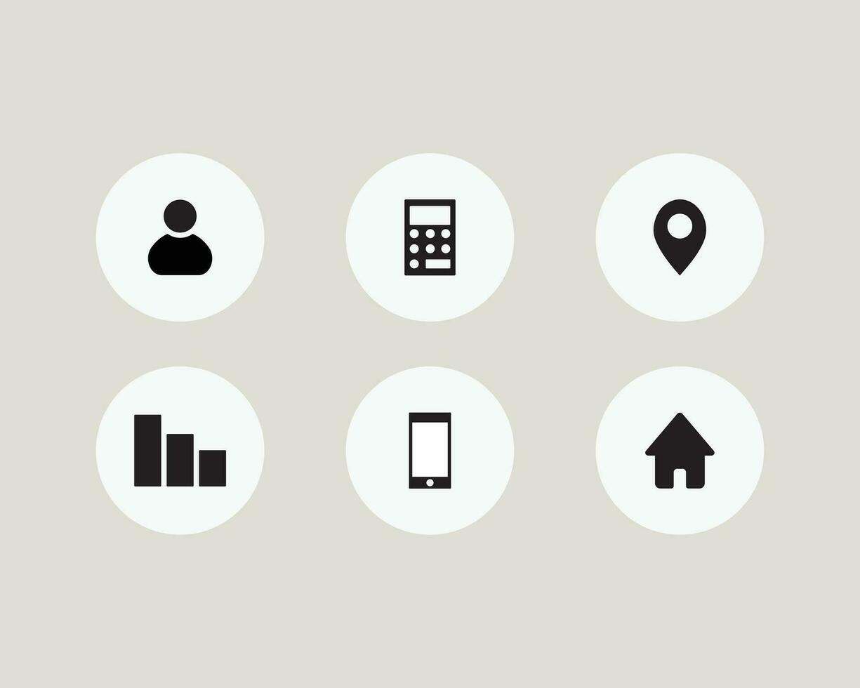 Business icon design set vector