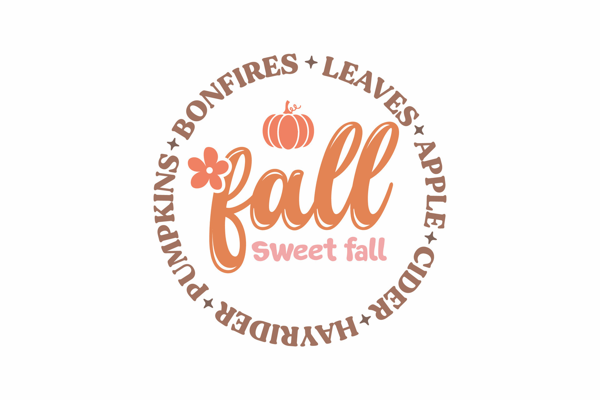 Fall Sweet Fall Typography T shirt Design 28240422 Vector Art at Vecteezy