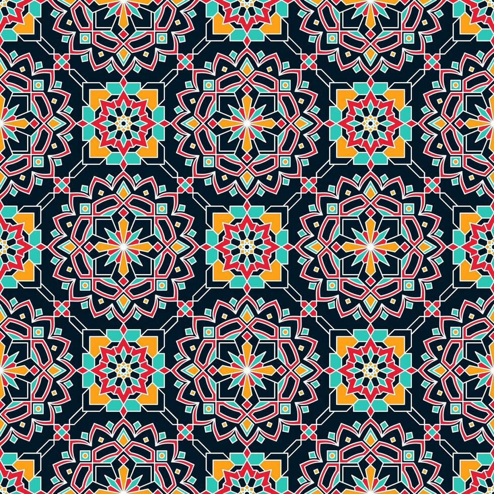 Mandala Art Pattern for Islamic Theme vector