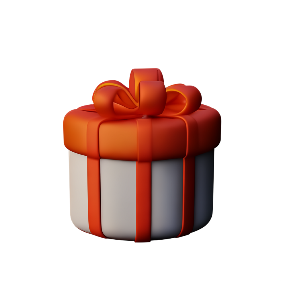 gift box 3d rendering icon illustration png