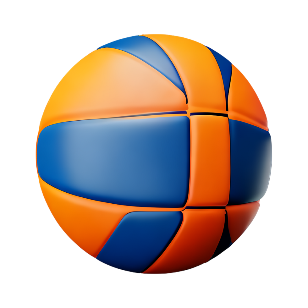 basketball 3d rendering icon illustration png