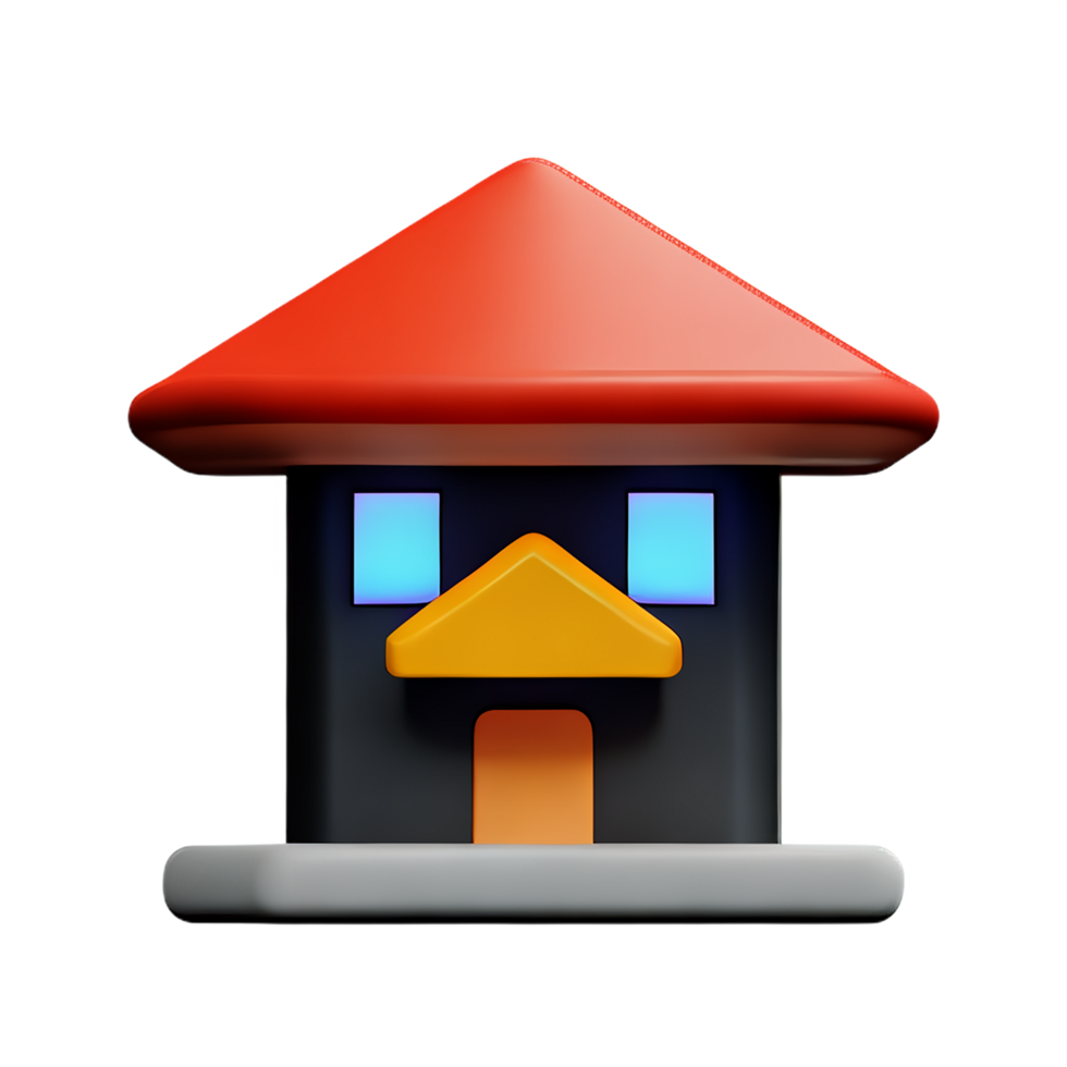 hogar 3d usuario interfaz icono png