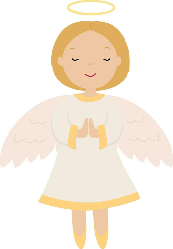 ángel dibujos animados ilustración vector