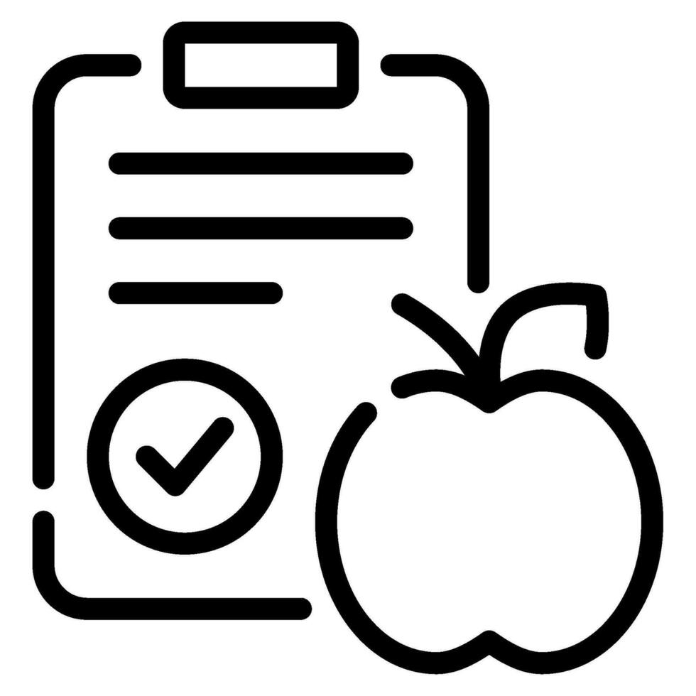 Nutrient Rich Diet Icon Illustration vector