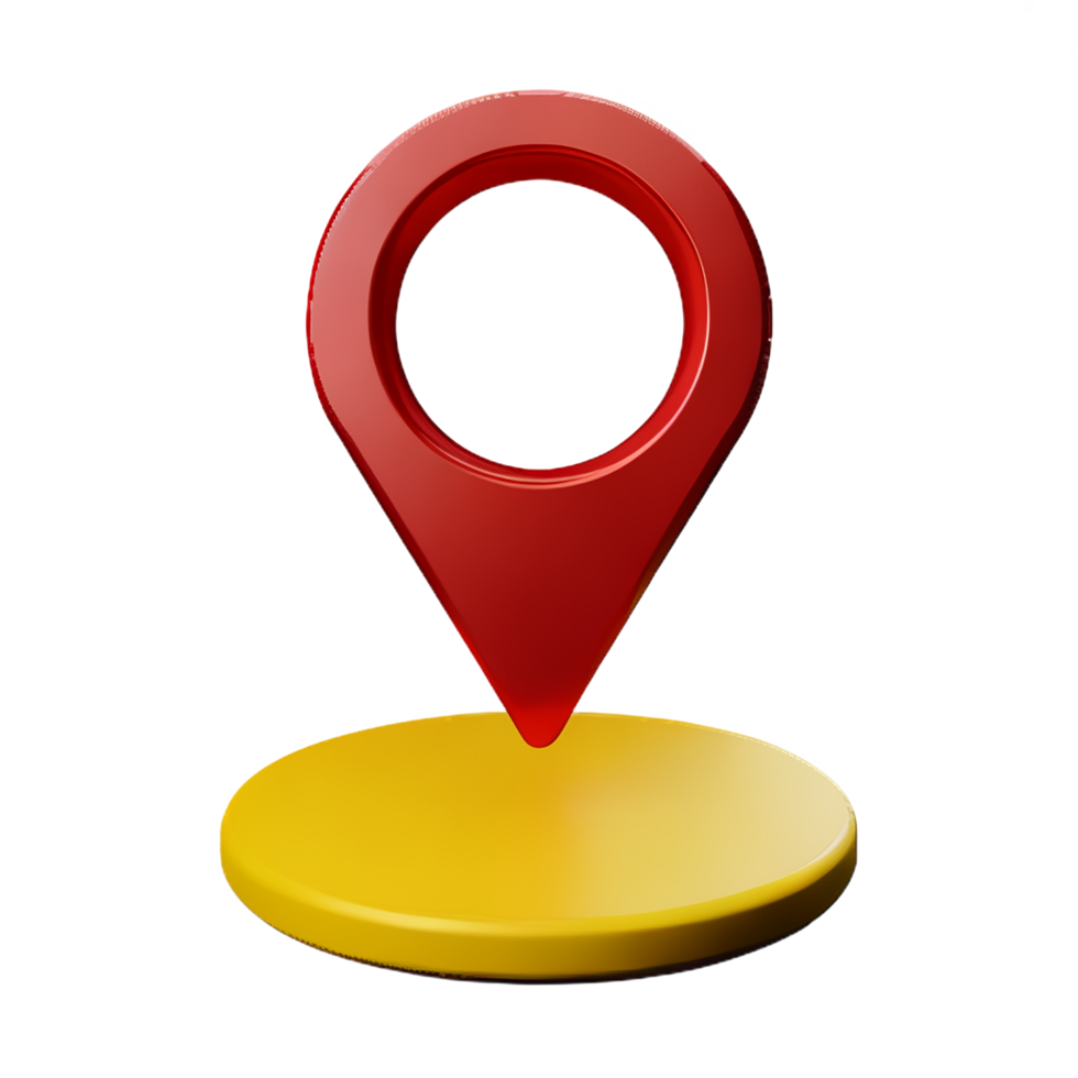location 3d icon illustration png
