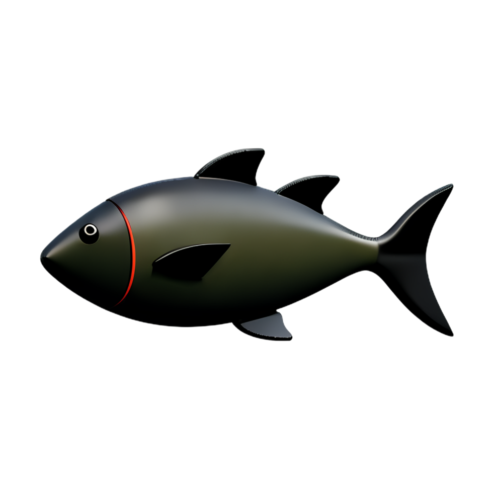Fisch 3d Symbol Illustration png