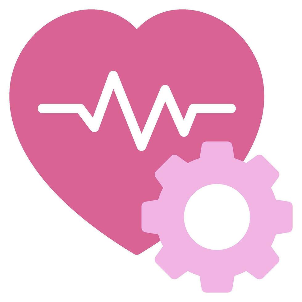 Heart Healthy Options Icon Illustration vector