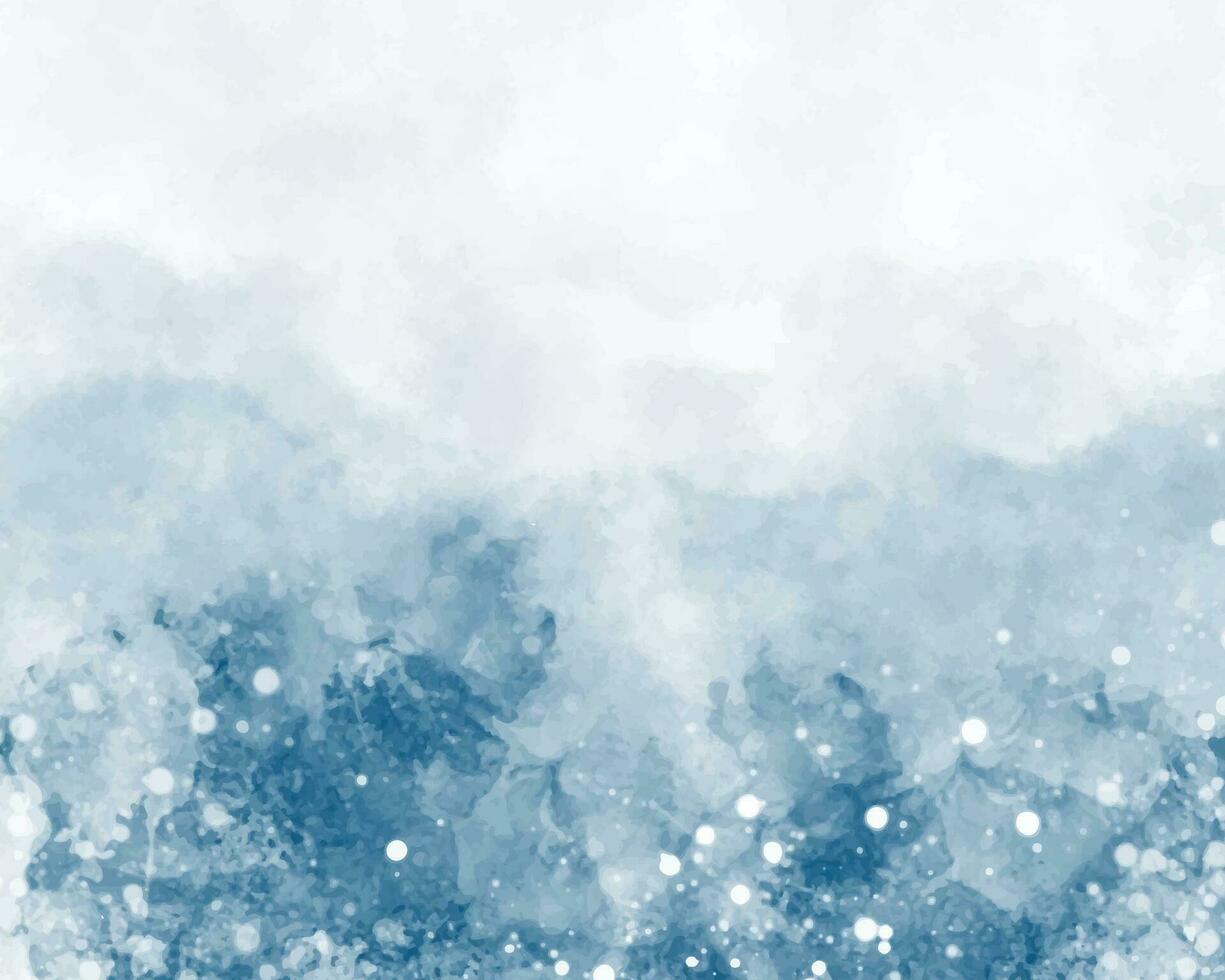 Abstract splashed watercolor background. Design for your cover, date, postcard, banner, logo. vector