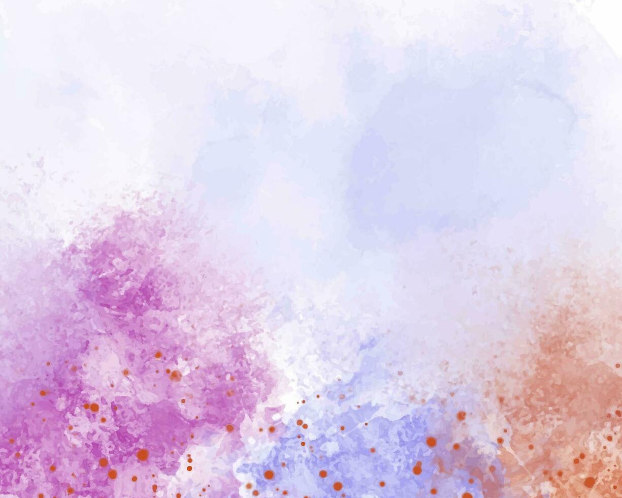 Abstract splashed watercolor background. Design for your cover, date, postcard, banner, logo. vector