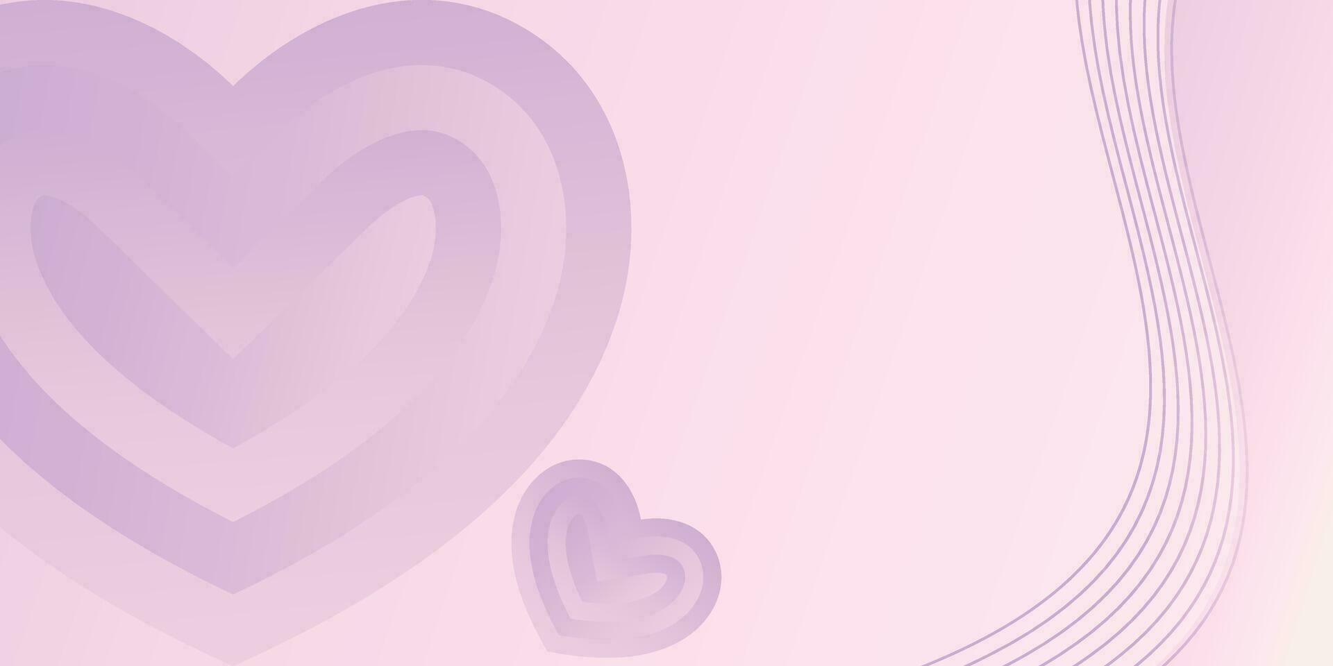 love theme background with heart icon. vector illustration for banners, greeting cards, flyers, social media, flyers. romantic wallpaper, beautiful, affection.