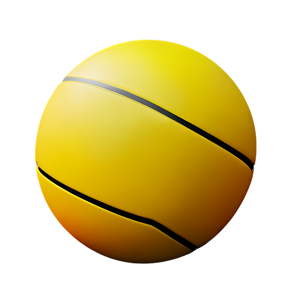 basketball 3d rendering icon illustration png