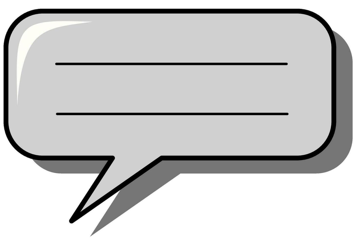speech bubble icon vector illustration