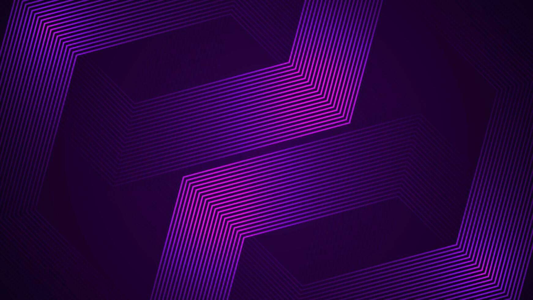 Dark violet simple abstract background with lines in a geometric style as the main element. vector