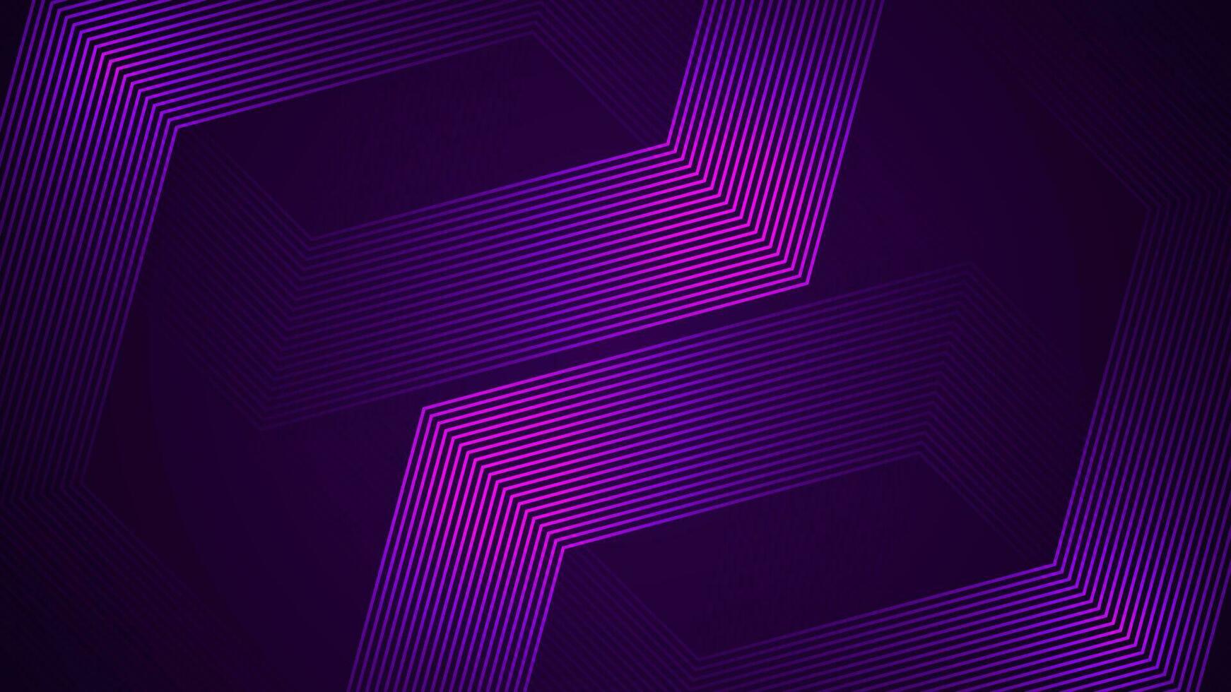 Dark violet simple abstract background with lines in a geometric style as the main element. vector