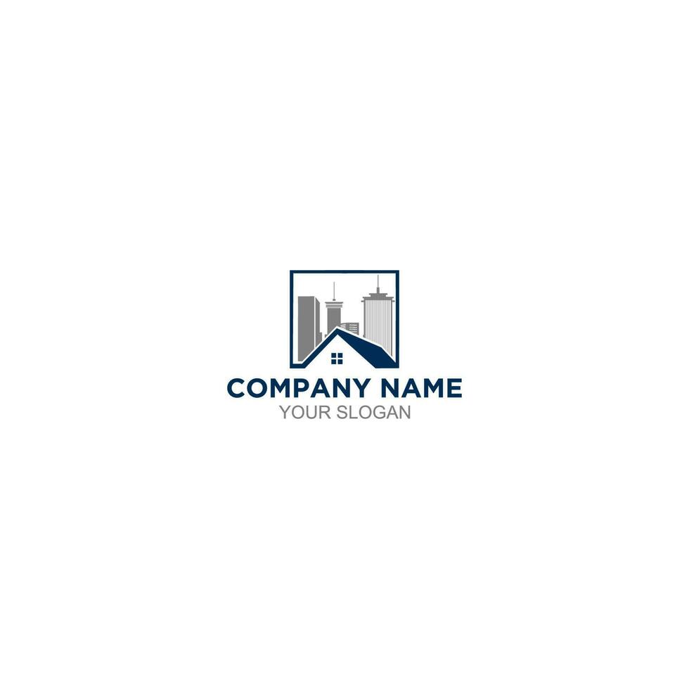 House and Building Logo Design Vector
