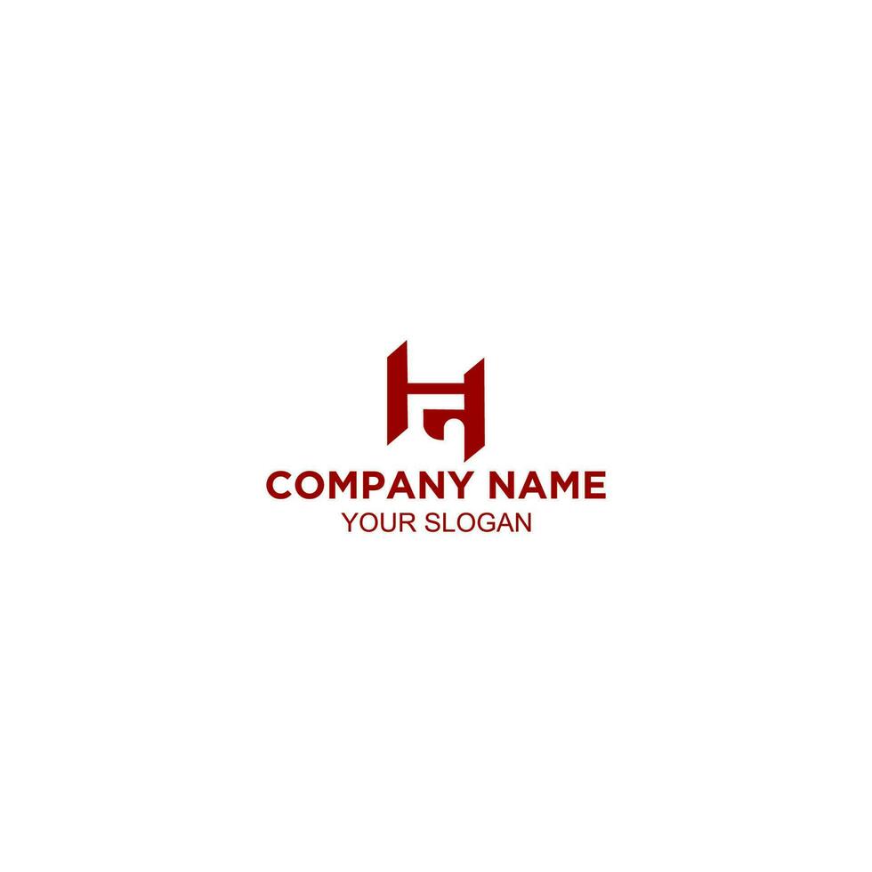 HG Letter Logo Design Vector