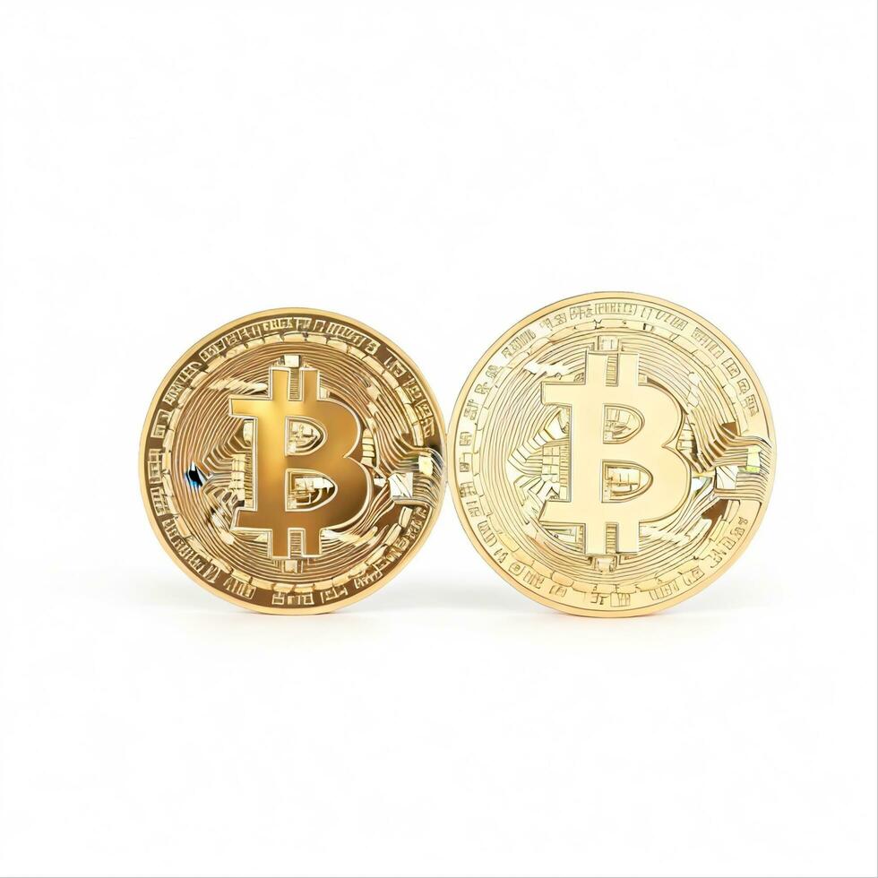 Bitcoin Technology The Future of Digital Finance, Generative Ai photo