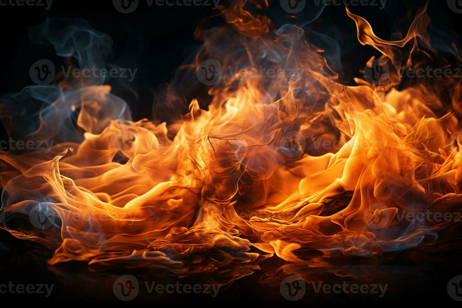 Intense red and blue fire illuminates the black background Vertical Mobile  Wallpaper AI Generated 30316075 Stock Photo at Vecteezy