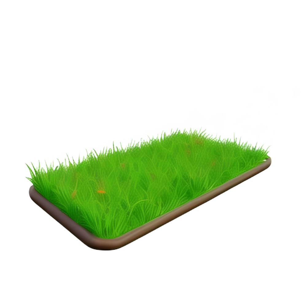 grass 3d icon illustration png