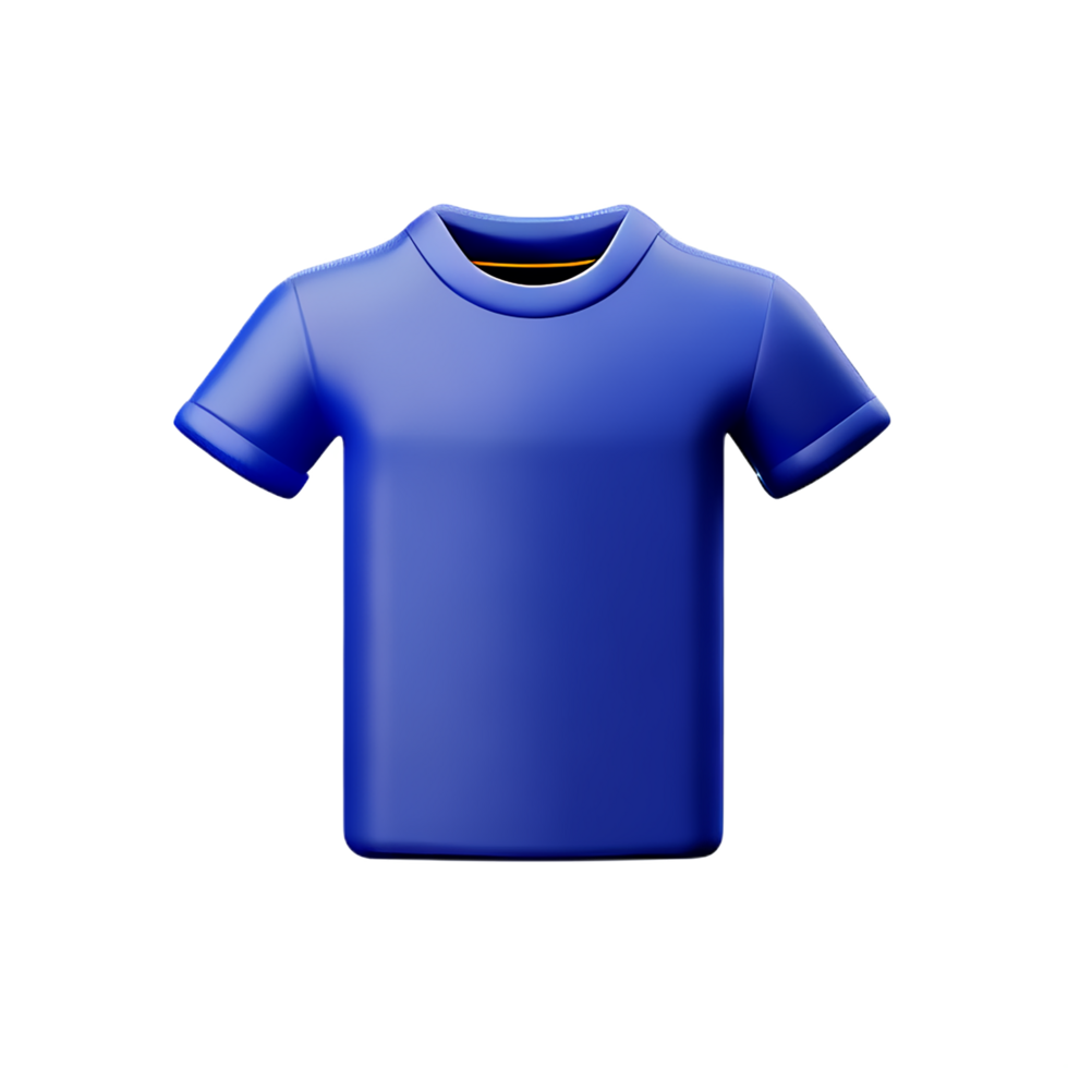 T-Shirt Design  3d illustration icon png