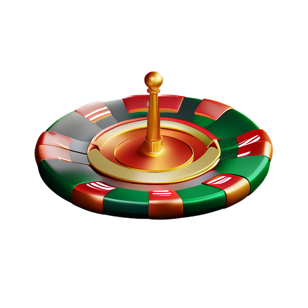 casino 3d representación icono ilustración png