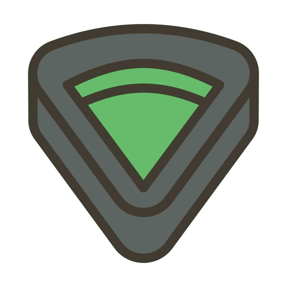 Ballpark Tours Vector Thick Line Filled Colors Icon For Personal And Commercial Use.