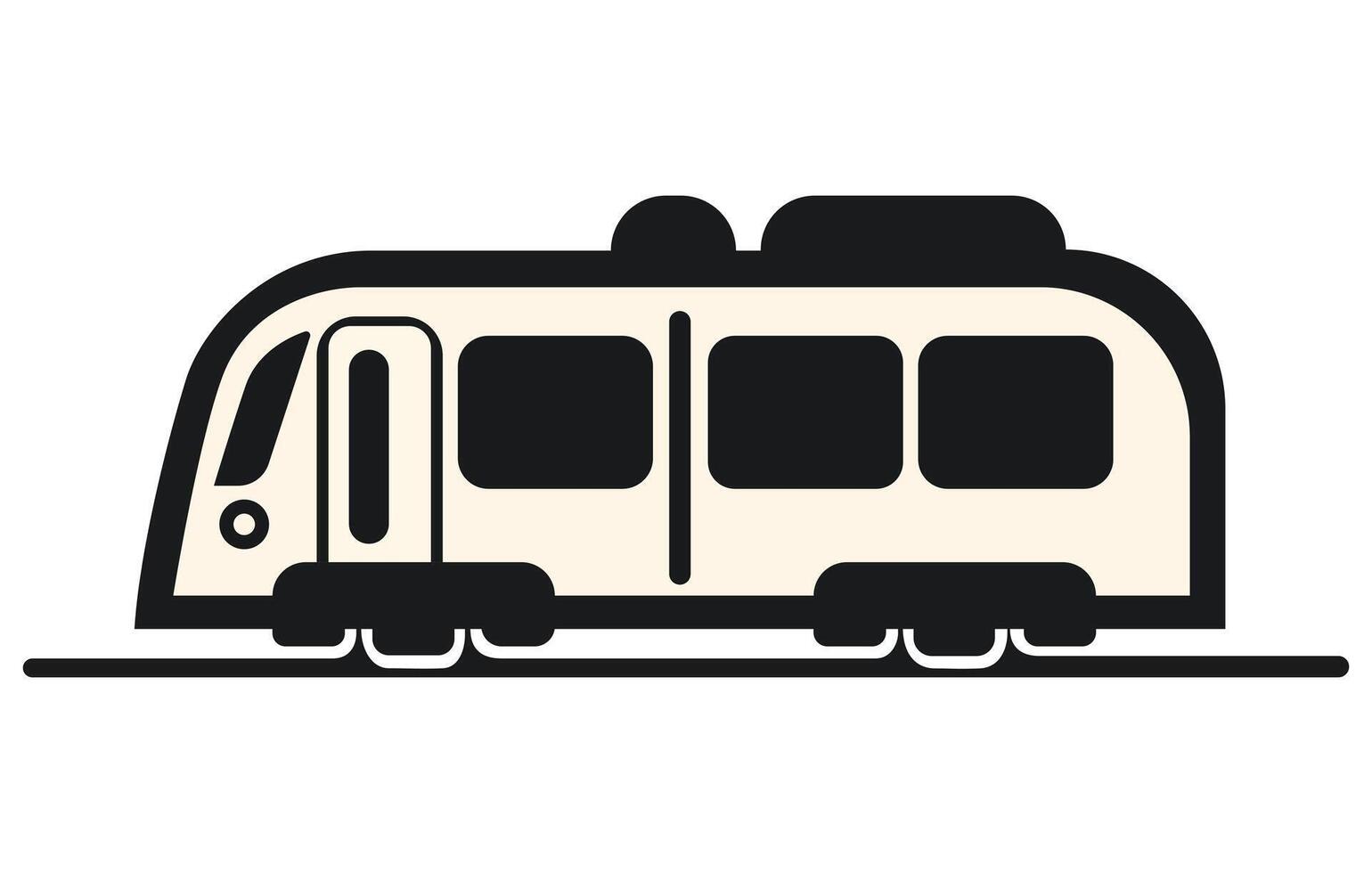 Cool modern flat design public transport. city bus,Take public transportation concept icon. vector