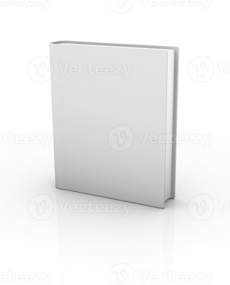 White book isolated photo