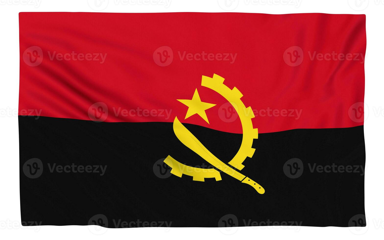 bandera de angola foto