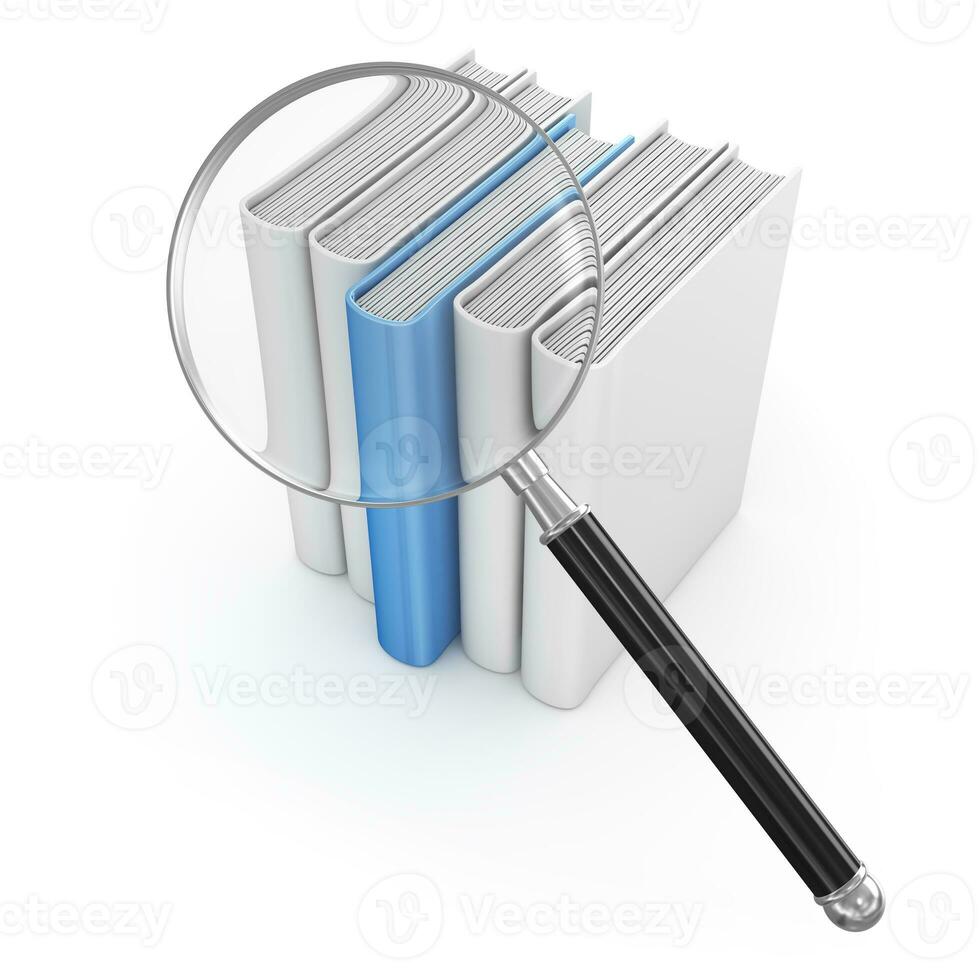 Searching in Library photo