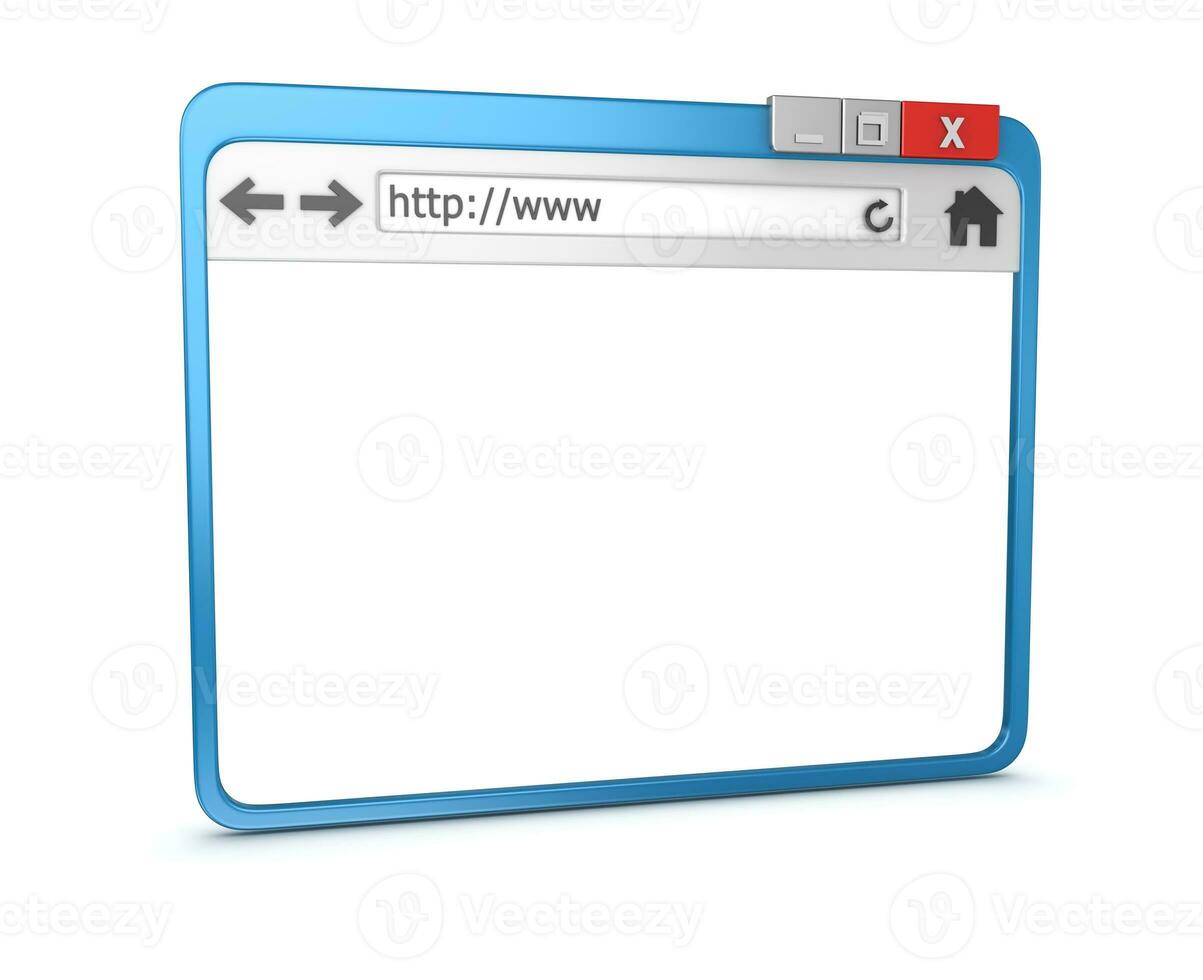 Browser windows concept photo