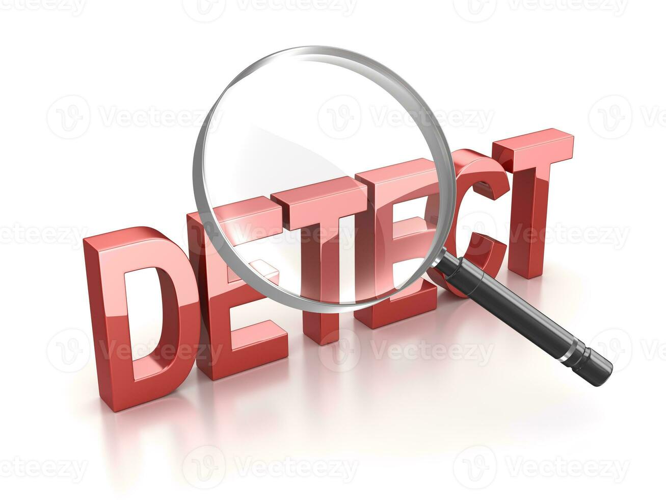 Detect Text with Magnify Glass photo