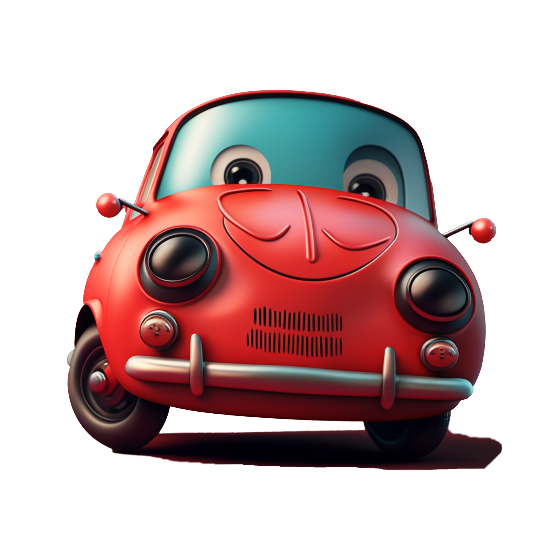 Ilustração Do Carro 3d PNG , Personagens 3d, Desenho 3d, Projeto Imagem PNG  e PSD Para Download Gratuito