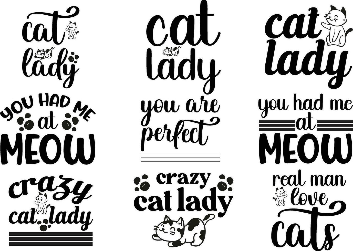 Cute cat graphic.Meow handwriting lettering. Typography slogan for t shirt printing, slogan tees, fashion prints, posters, cards, stickers vector