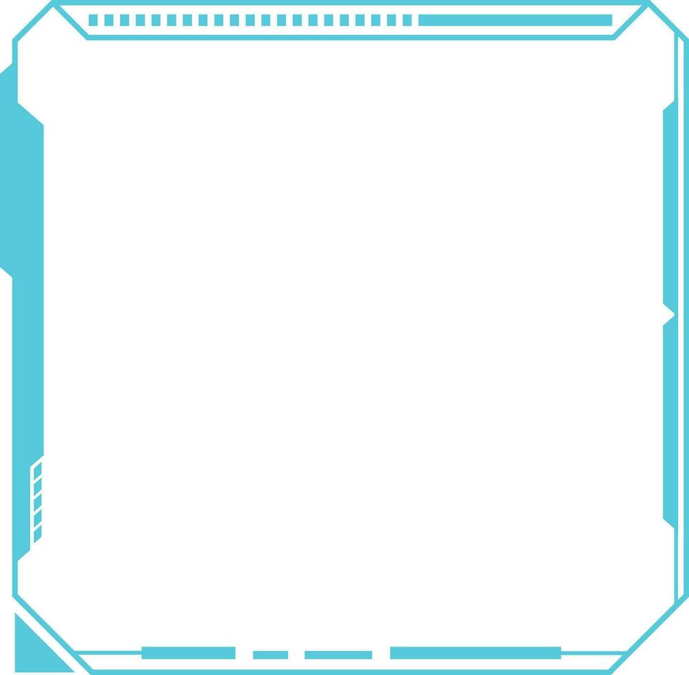 Futuristic Tech Frame vector