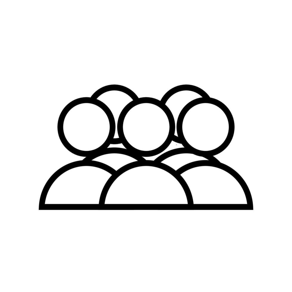 person icon on a white background vector