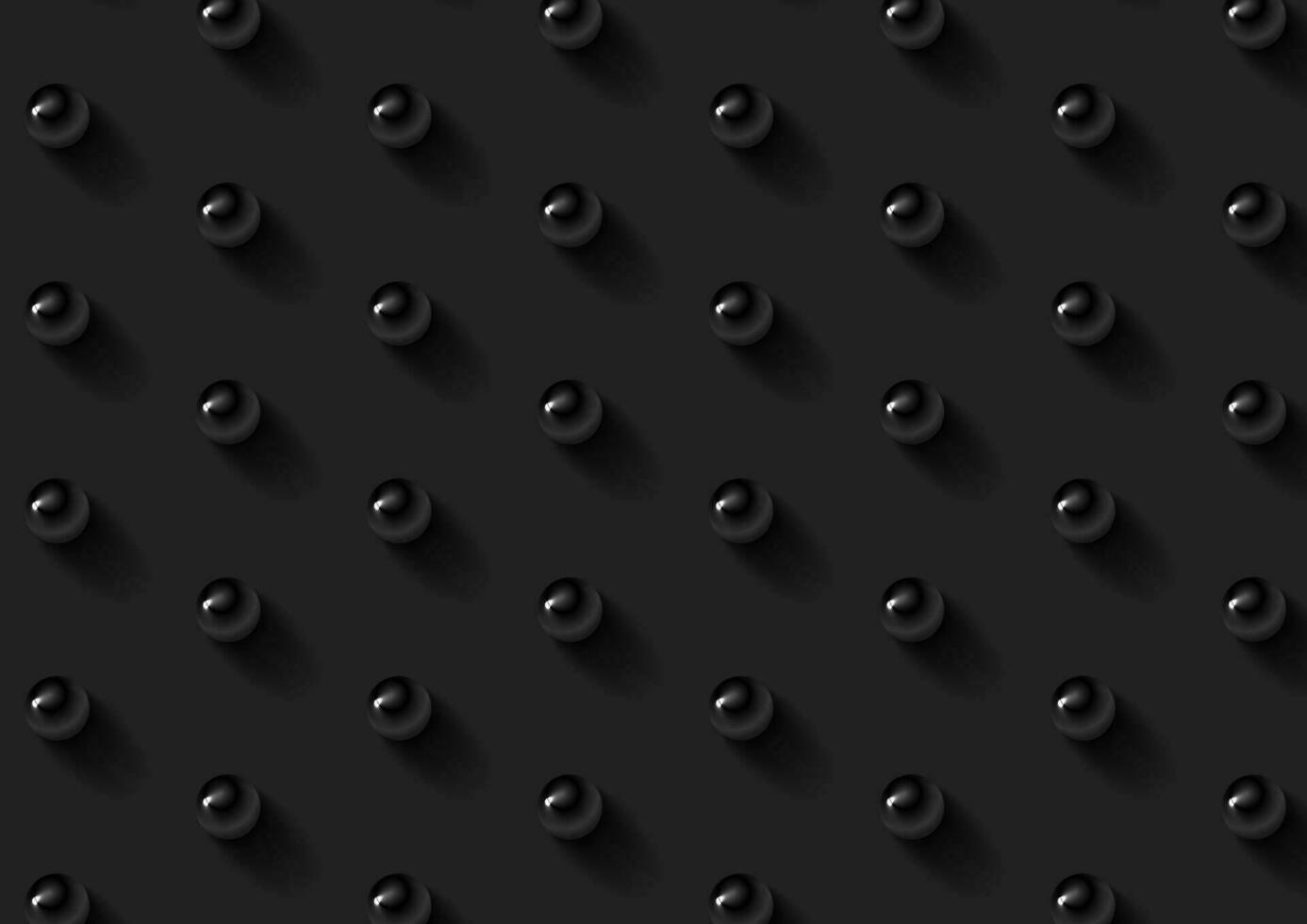 Abstract minimal tech background with glossy 3d balls vector