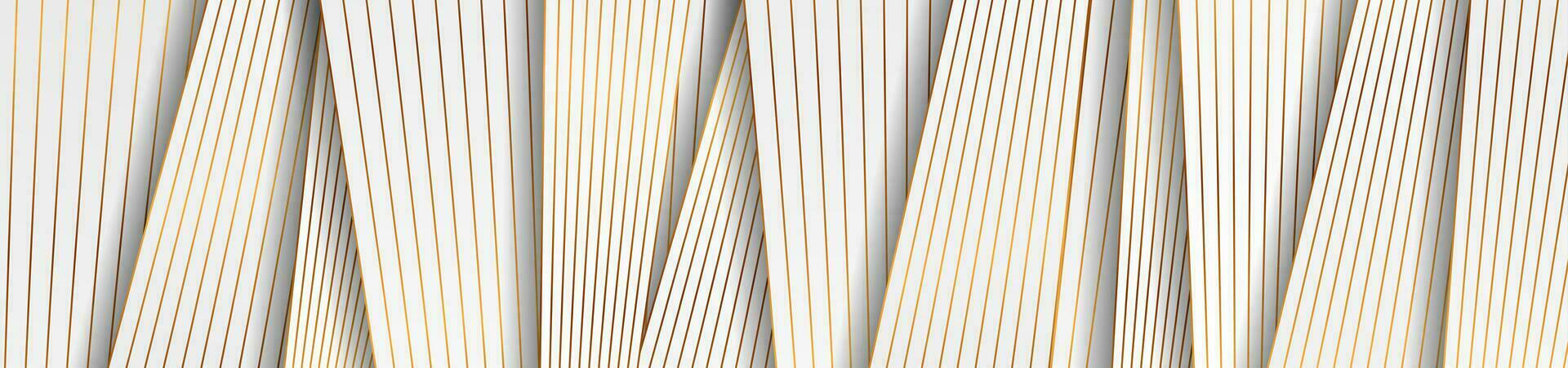 Abstract grey and bronze stripes and lines corporate banner vector