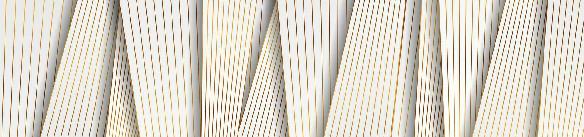 Abstract grey and bronze stripes and lines corporate banner vector