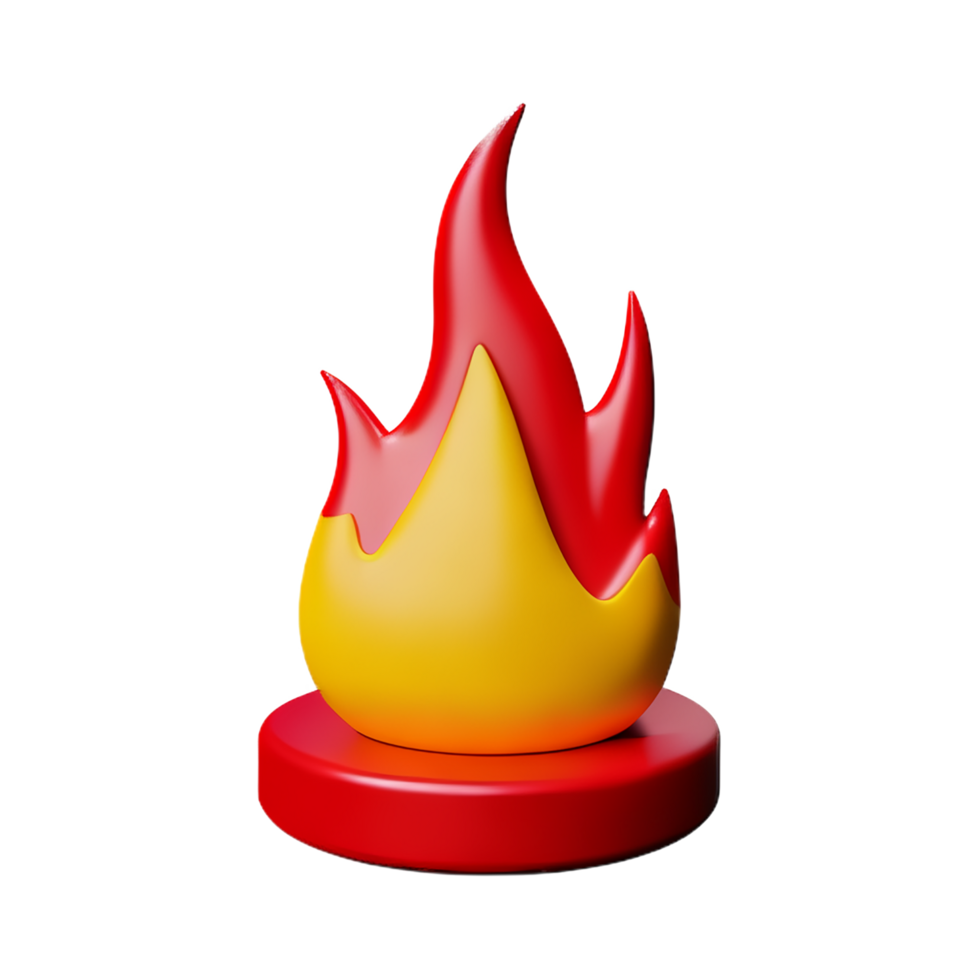 3D Flame Discord Server Icon Maker