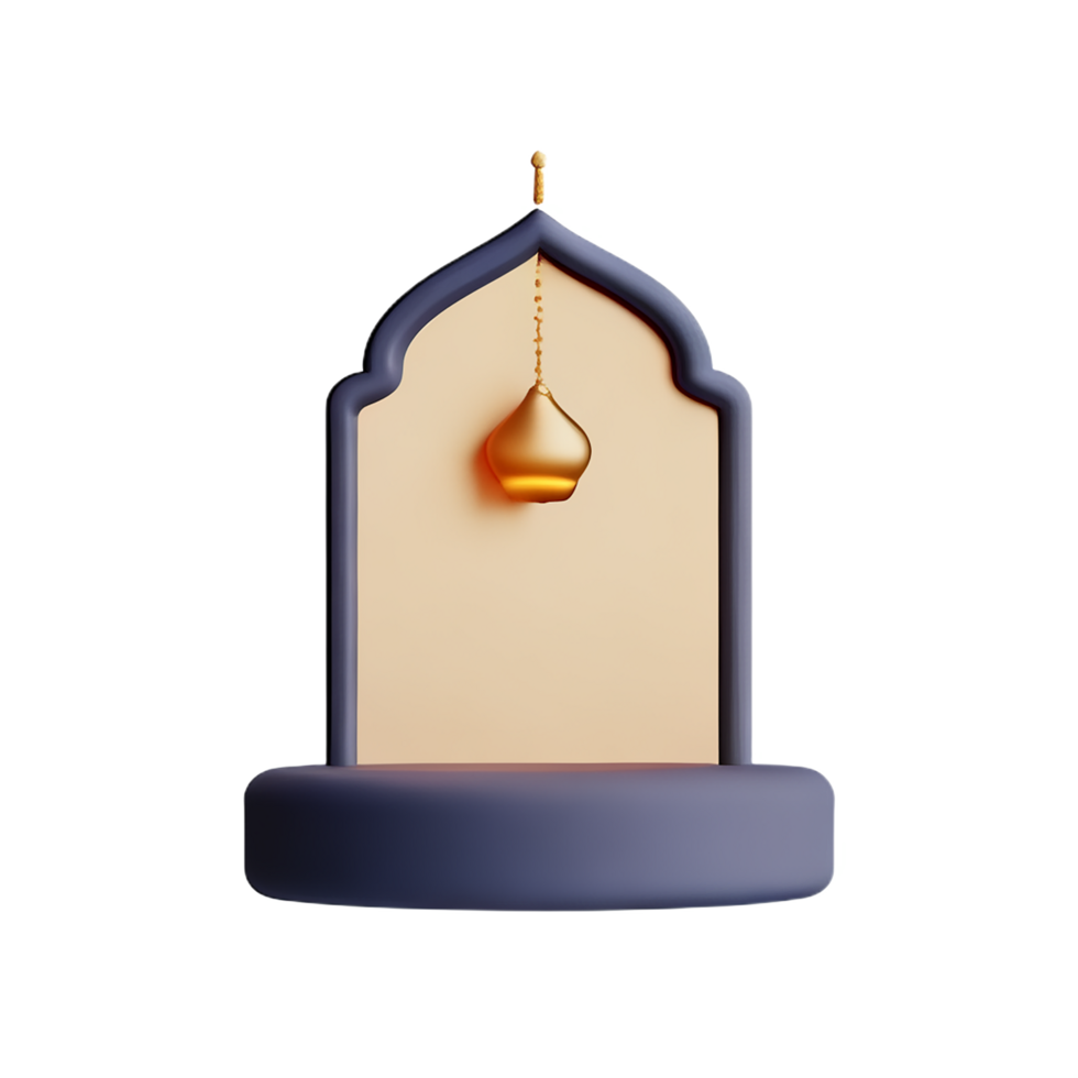 ramadan 3d icon illustration png