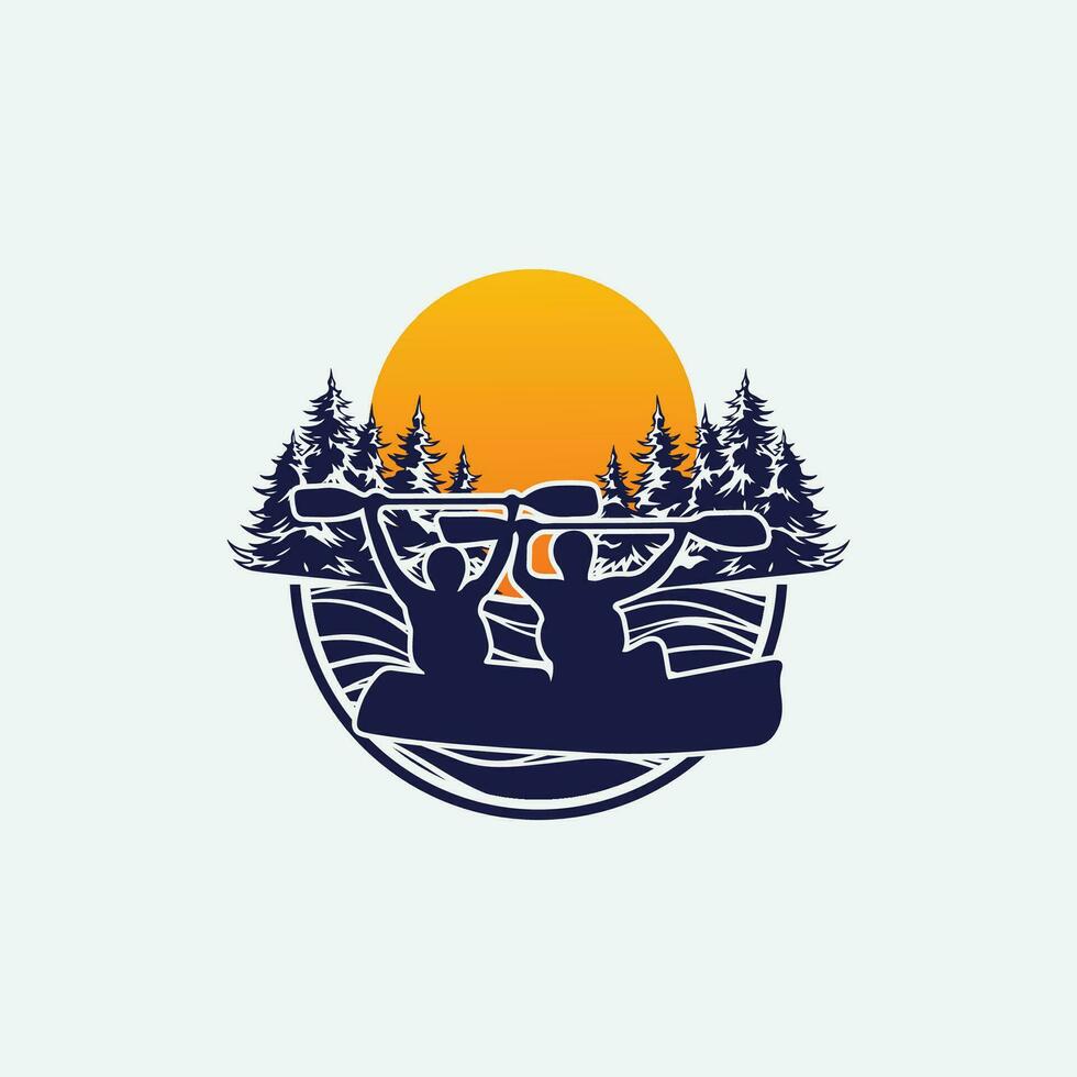 Canoe Logo vector