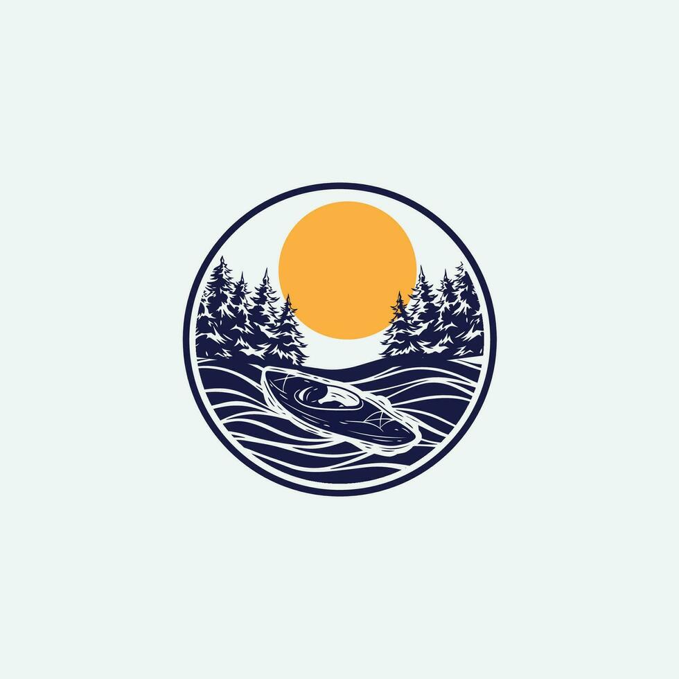 Canoe Logo vector