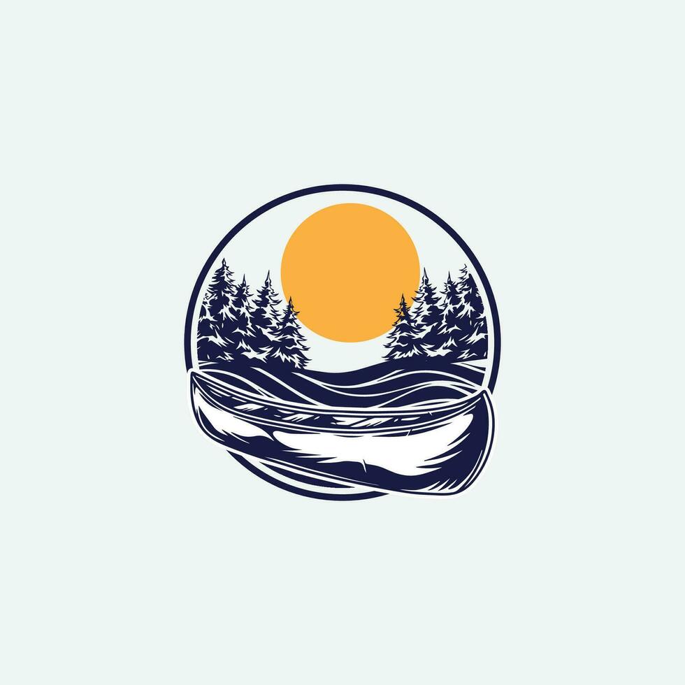 Canoe Logo vector