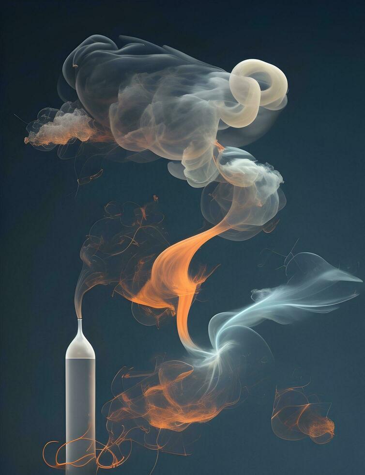 Abstract background, smoke texture design photo