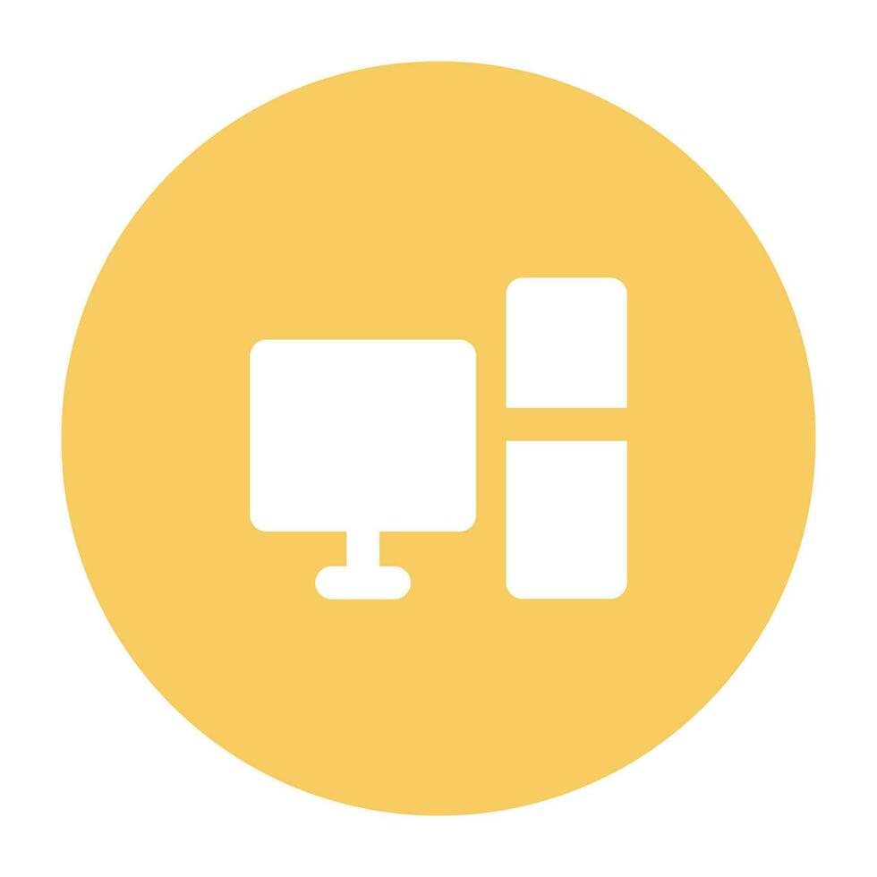 Flat Icons of Business and Finance vector