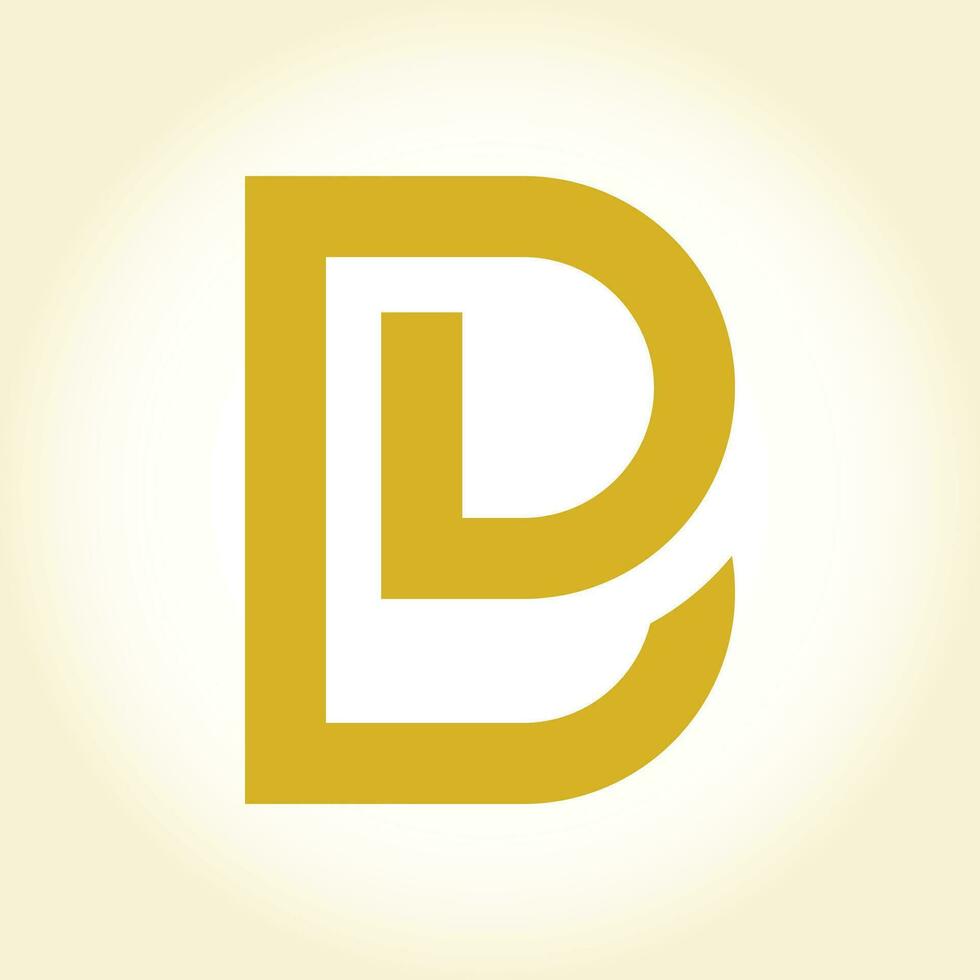 resumen vector letra db logo