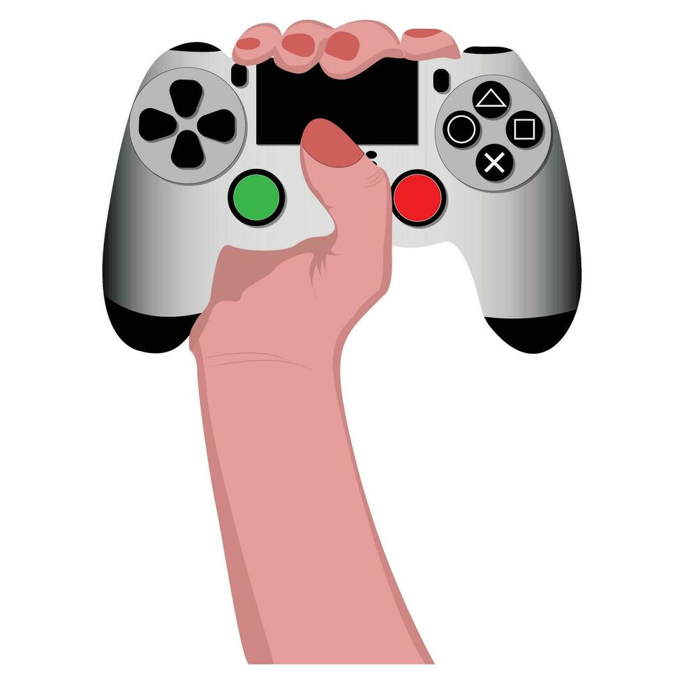 gaming controller joystick vector illustration