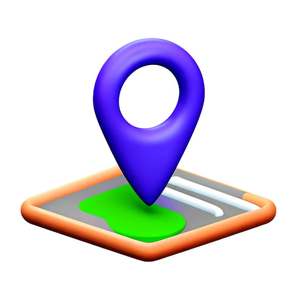 location 3d icon illustration png
